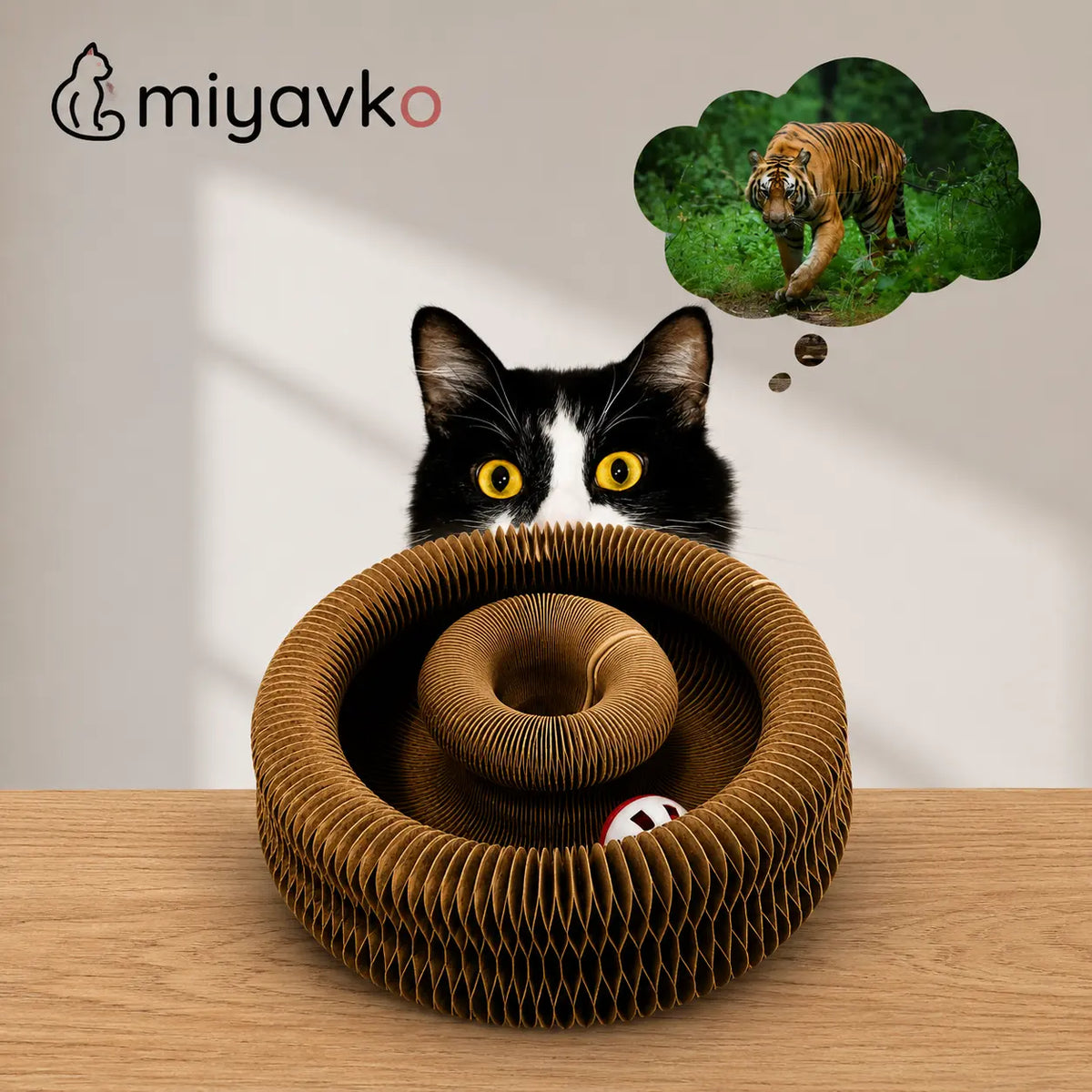 Miyavko™ Akıllı Tırmalama ve Oyun Yatağı Mağazam